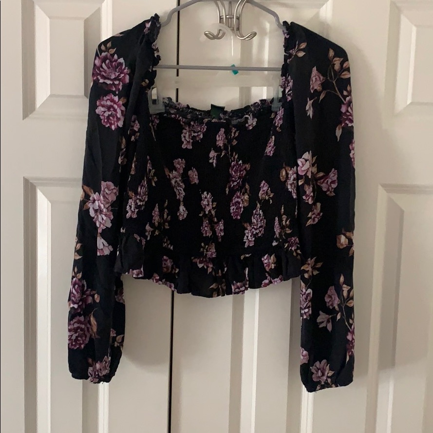 Floral Top Great For A Night Out